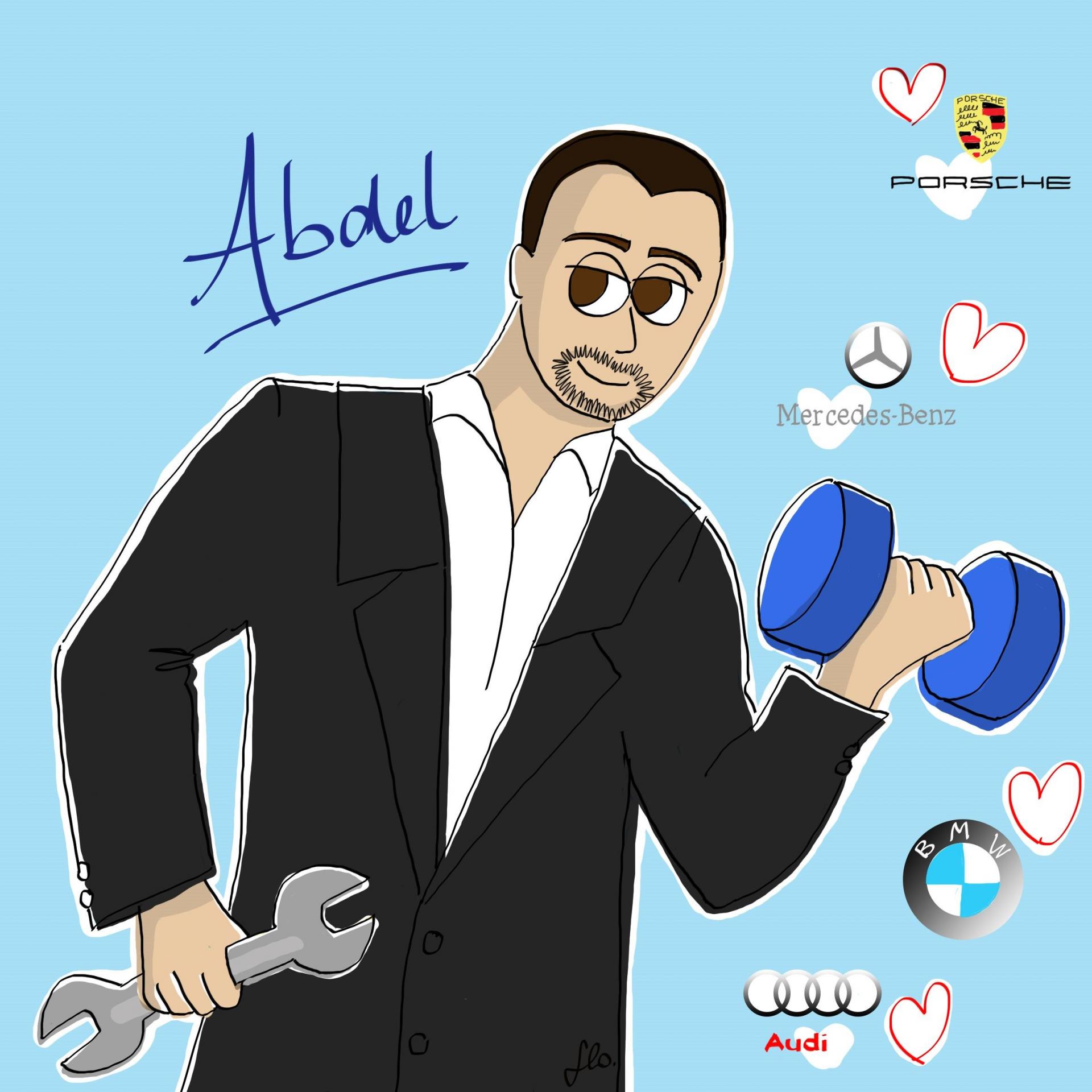 Illustration abdel compressor